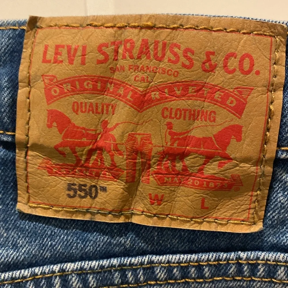 Levi’s Big‎ & Tall 550 Relaxed Jean. Sits at Your Waist, Loose Through the Thigh